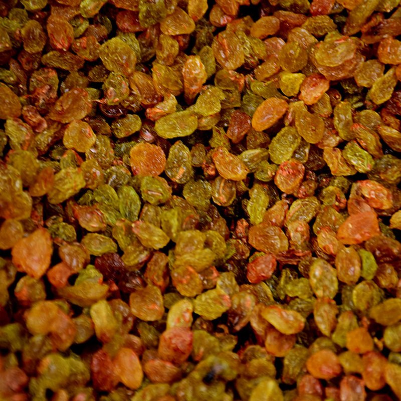 Raisins secs dorés ronds